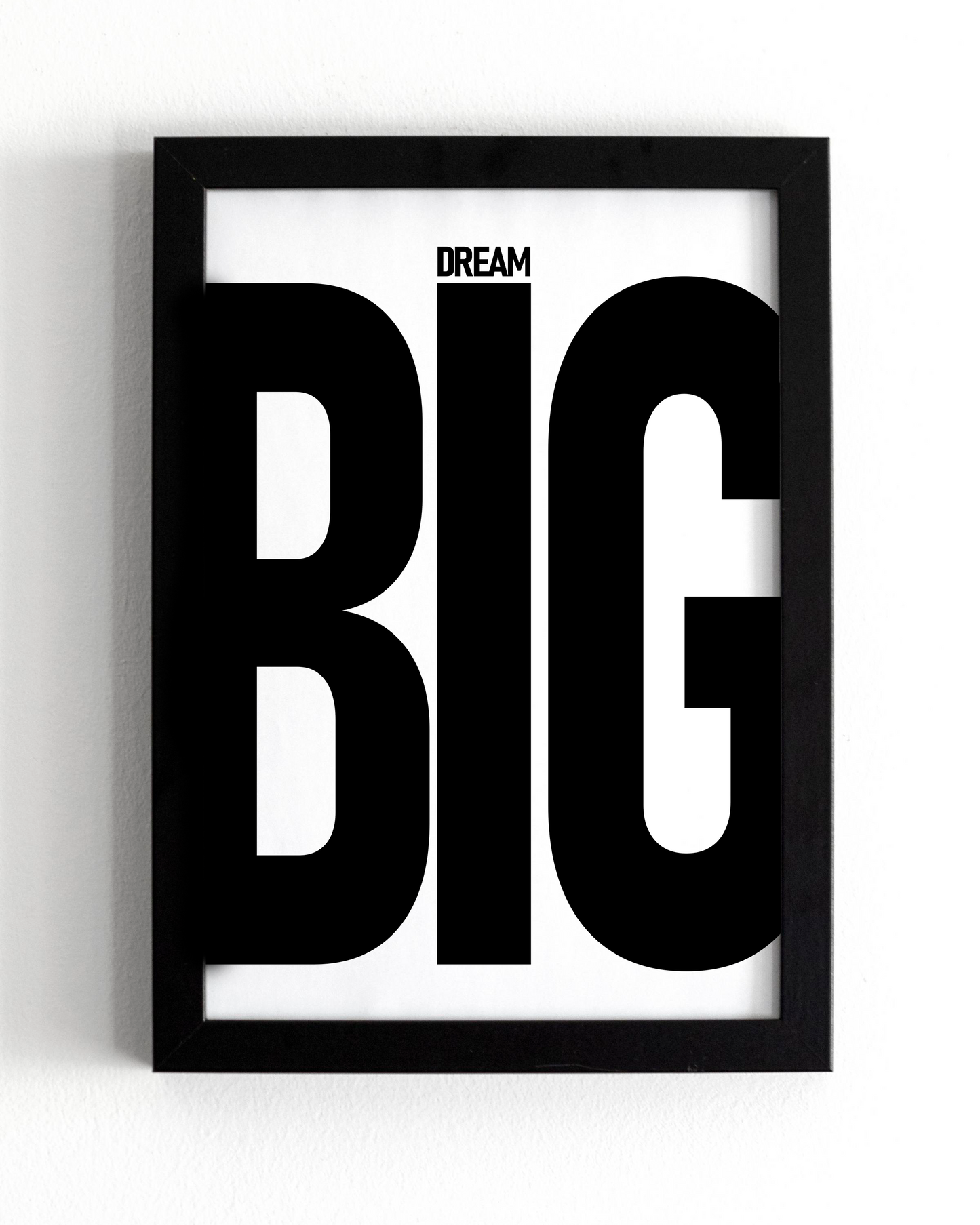 Motivational Wall Frame | DREAM BIG | Premium A4 Inspirational Poster